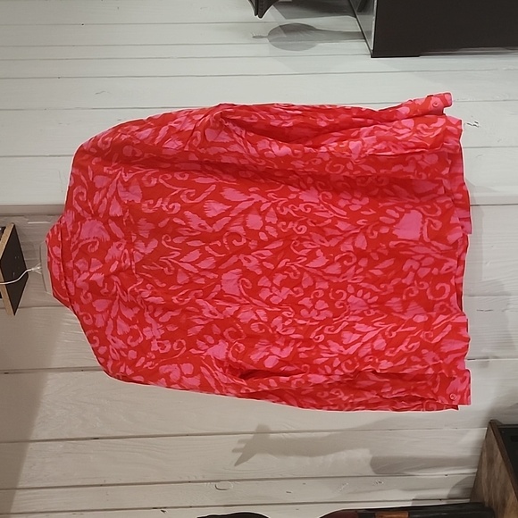 JONES NEW YORK SIGNATURE WOMAN SHIRT BLOUSE 3X - Picture 2 of 4